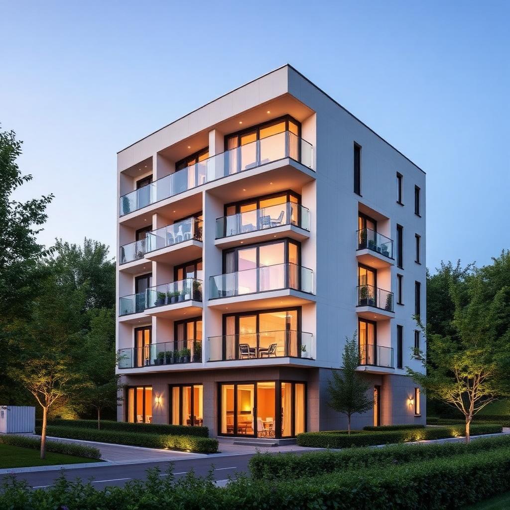 Stilvolle Eigentumswohnung im Grünen